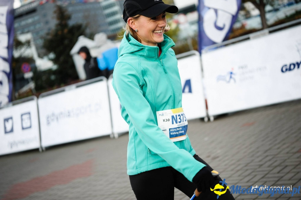 Marsz nordic walking - Bieg Niepodległości z PKO Bankiem Polskim 2017 (II)