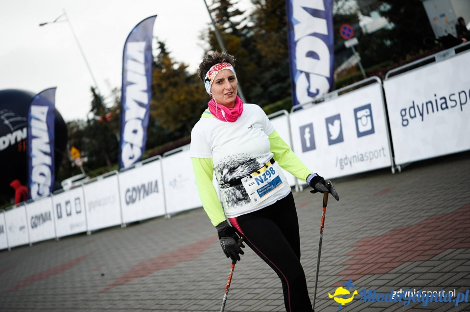 Marsz nordic walking - Bieg Niepodległości z PKO Bankiem Polskim 2017 (II)