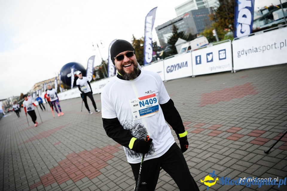 Marsz nordic walking - Bieg Niepodległości z PKO Bankiem Polskim 2017 (II)