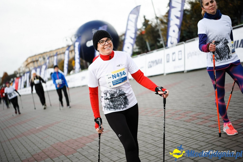 Marsz nordic walking - Bieg Niepodległości z PKO Bankiem Polskim 2017 (II)