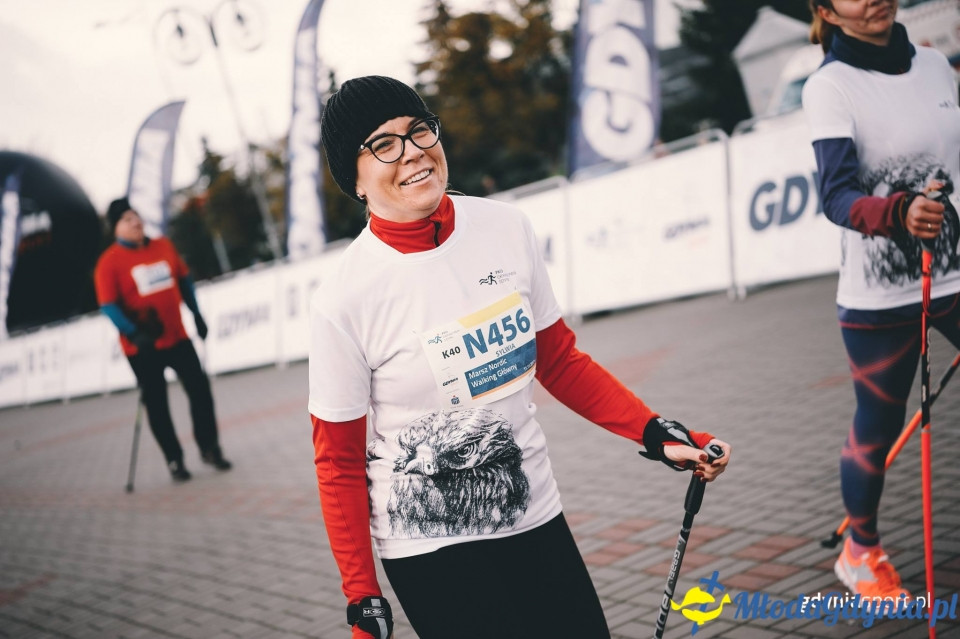 Marsz nordic walking - Bieg Niepodległości z PKO Bankiem Polskim 2017 (II)