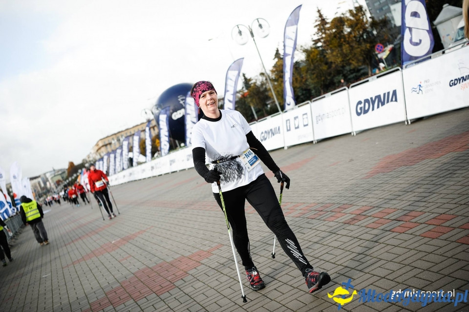 Marsz nordic walking - Bieg Niepodległości z PKO Bankiem Polskim 2017 (II)