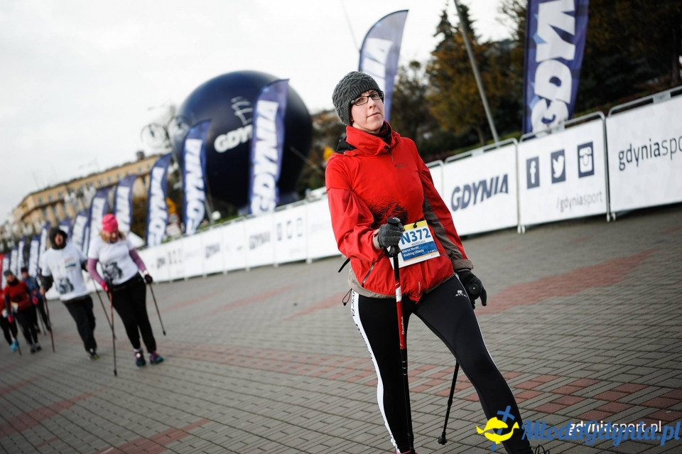 Marsz nordic walking - Bieg Niepodległości z PKO Bankiem Polskim 2017 (II)