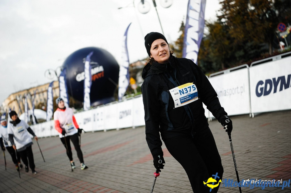 Marsz nordic walking - Bieg Niepodległości z PKO Bankiem Polskim 2017 (II)