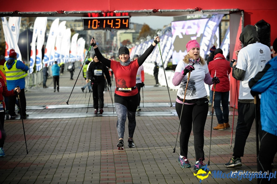Marsz nordic walking - Bieg Niepodległości z PKO Bankiem Polskim 2017 (II)