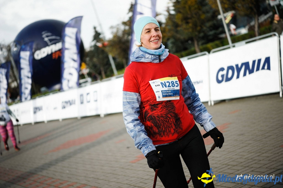 Marsz nordic walking - Bieg Niepodległości z PKO Bankiem Polskim 2017 (II)