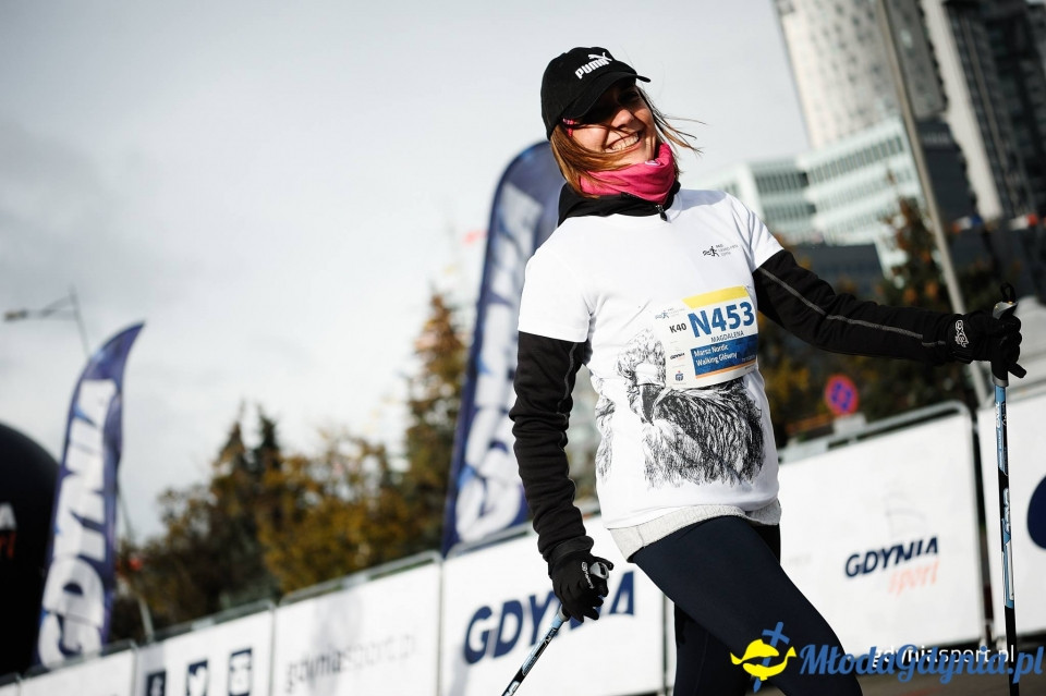 Marsz nordic walking - Bieg Niepodległości z PKO Bankiem Polskim 2017 (II)