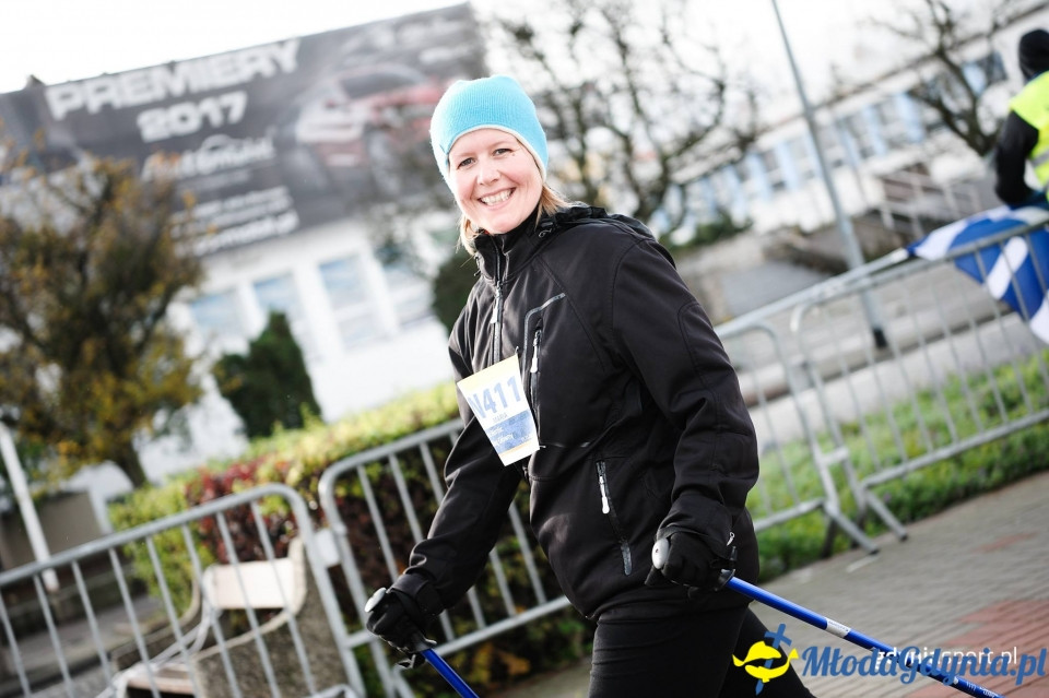 Marsz nordic walking - Bieg Niepodległości z PKO Bankiem Polskim 2017 (II)