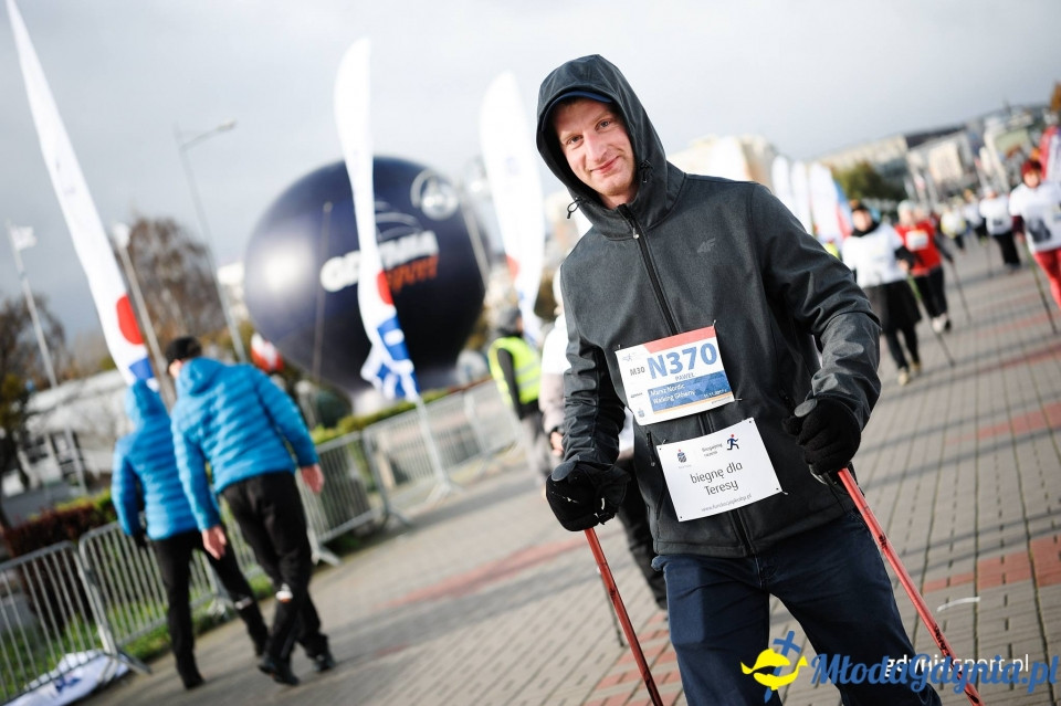 Marsz nordic walking - Bieg Niepodległości z PKO Bankiem Polskim 2017 (II)