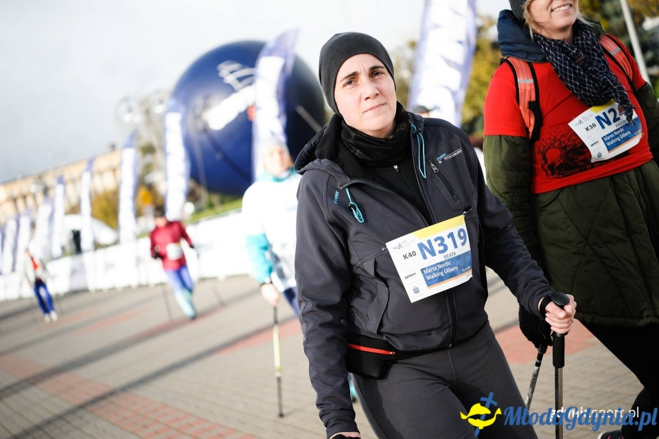 Marsz nordic walking - Bieg Niepodległości z PKO Bankiem Polskim 2017 (II)
