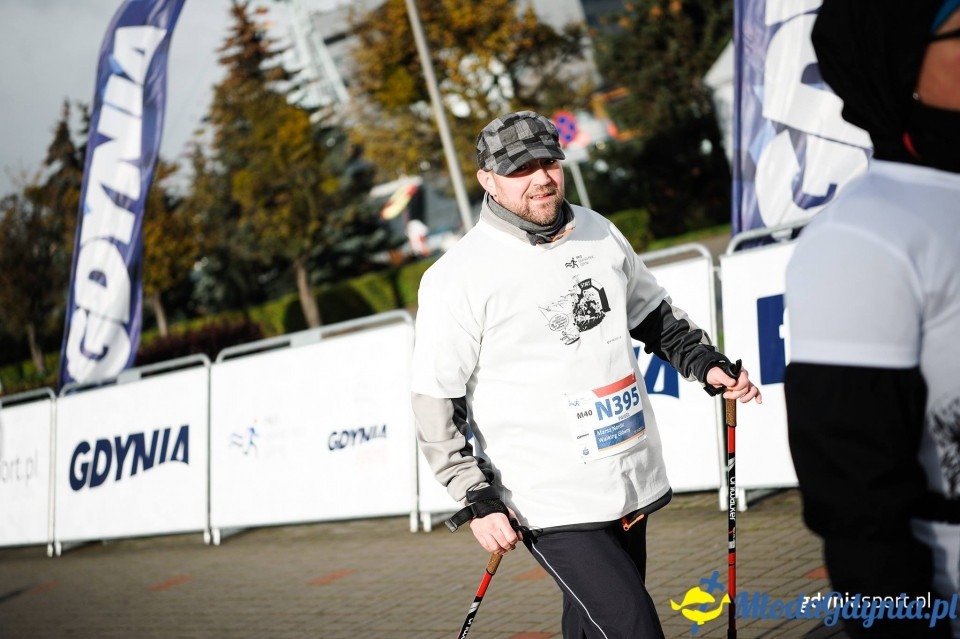 Marsz nordic walking - Bieg Niepodległości z PKO Bankiem Polskim 2017 (II)