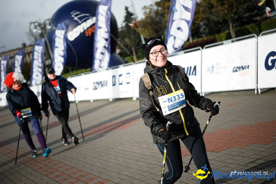 Marsz nordic walking - Bieg Niepodległości z PKO Bankiem Polskim 2017 (II)
