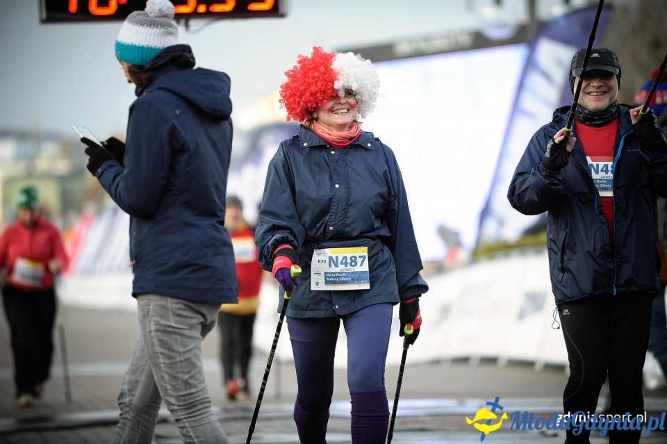 Marsz nordic walking - Bieg Niepodległości z PKO Bankiem Polskim 2017 (II)