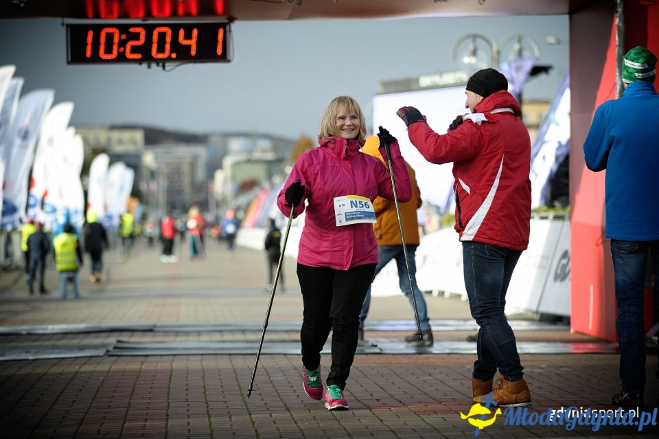 Marsz nordic walking - Bieg Niepodległości z PKO Bankiem Polskim 2017 (II)