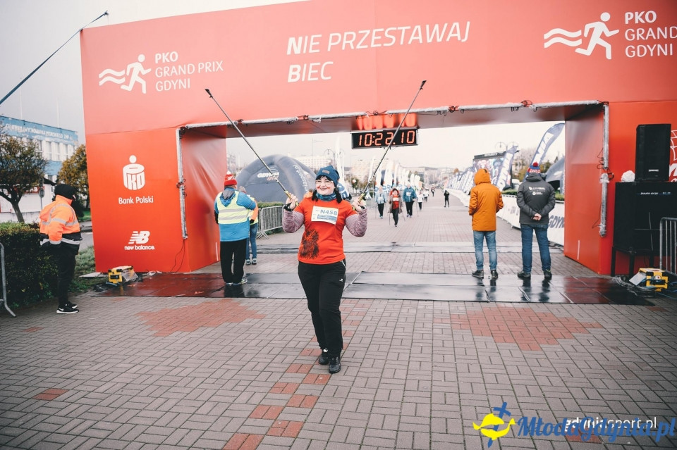 Marsz nordic walking - Bieg Niepodległości z PKO Bankiem Polskim 2017 (II)