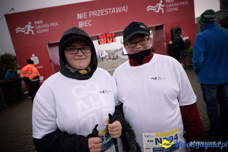 Marsz nordic walking - Bieg Niepodległości z PKO Bankiem Polskim 2017 (II)