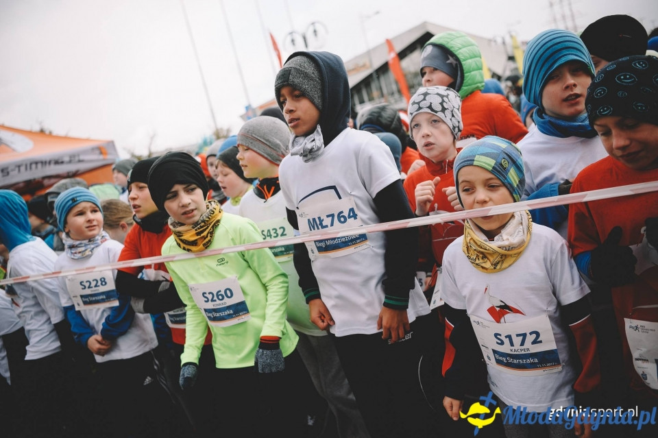 Starty młodzieżowe - Bieg Niepodległości z PKO Bankiem Polskim 2017 (I)