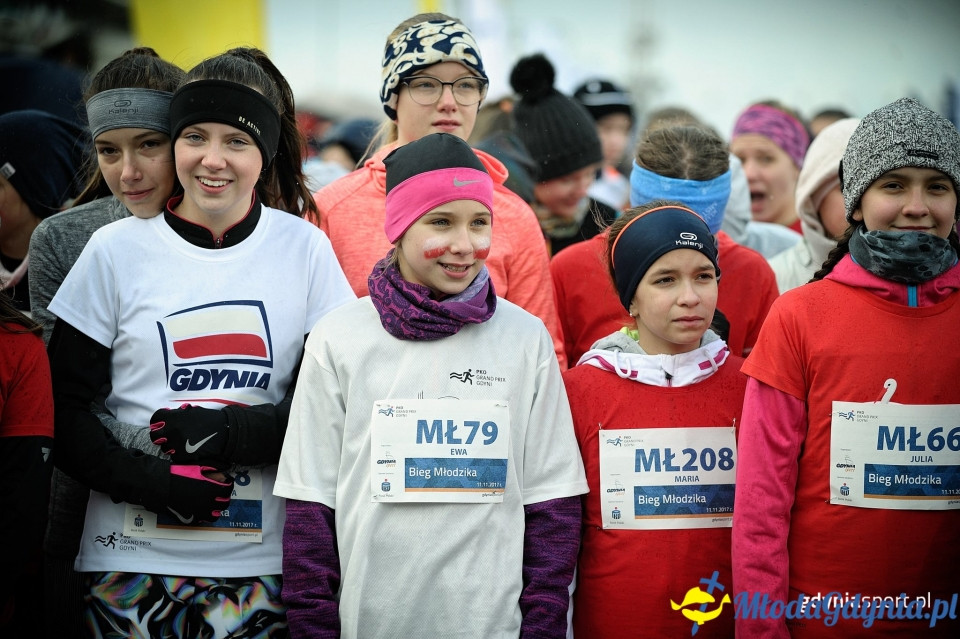 Starty młodzieżowe - Bieg Niepodległości z PKO Bankiem Polskim 2017 (I)