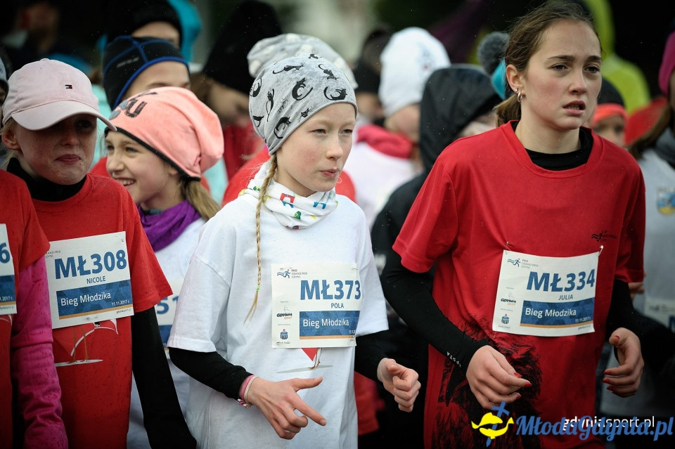 Starty młodzieżowe - Bieg Niepodległości z PKO Bankiem Polskim 2017 (I)