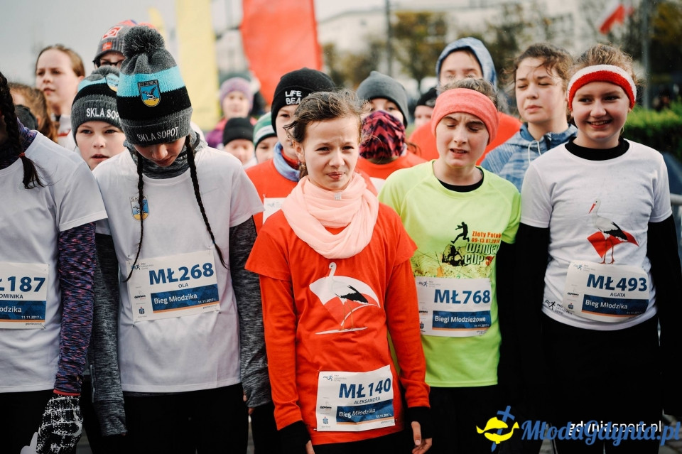 Starty młodzieżowe - Bieg Niepodległości z PKO Bankiem Polskim 2017 (I)
