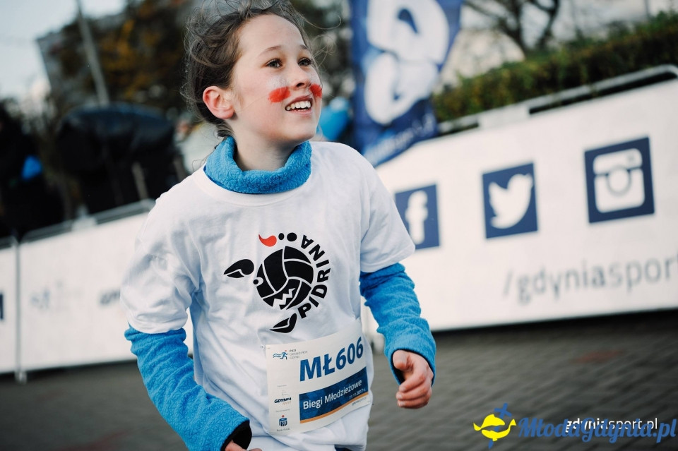 Starty młodzieżowe - Bieg Niepodległości z PKO Bankiem Polskim 2017 (I)