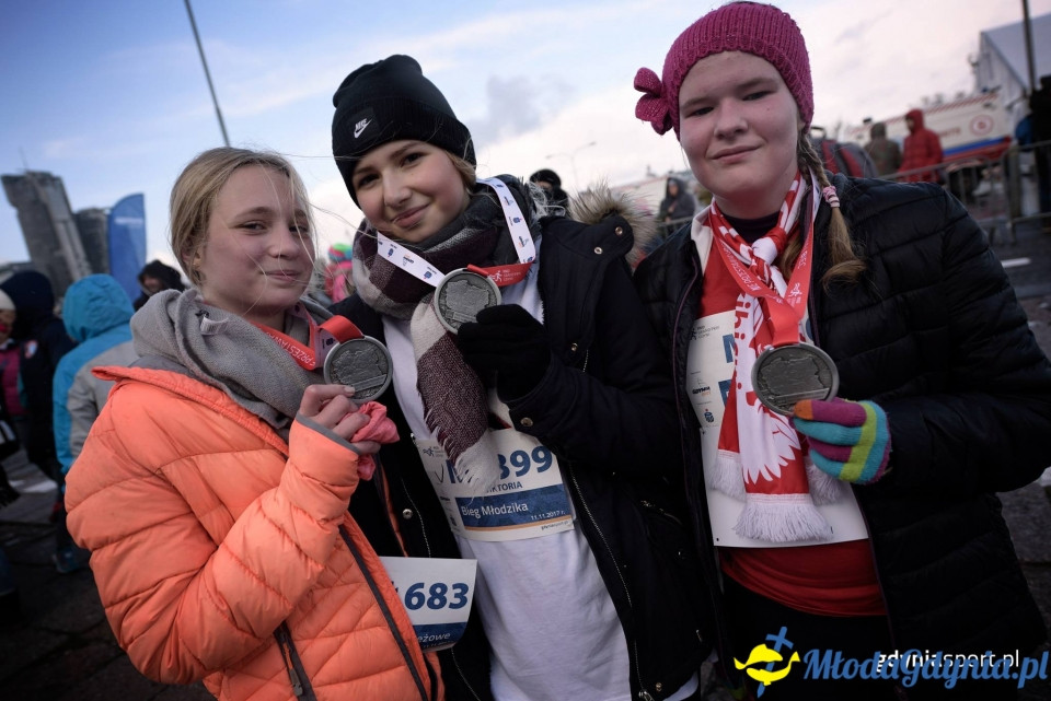 Starty młodzieżowe - Bieg Niepodległości z PKO Bankiem Polskim 2017 (II)