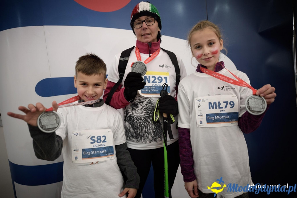 Starty młodzieżowe - Bieg Niepodległości z PKO Bankiem Polskim 2017 (II)