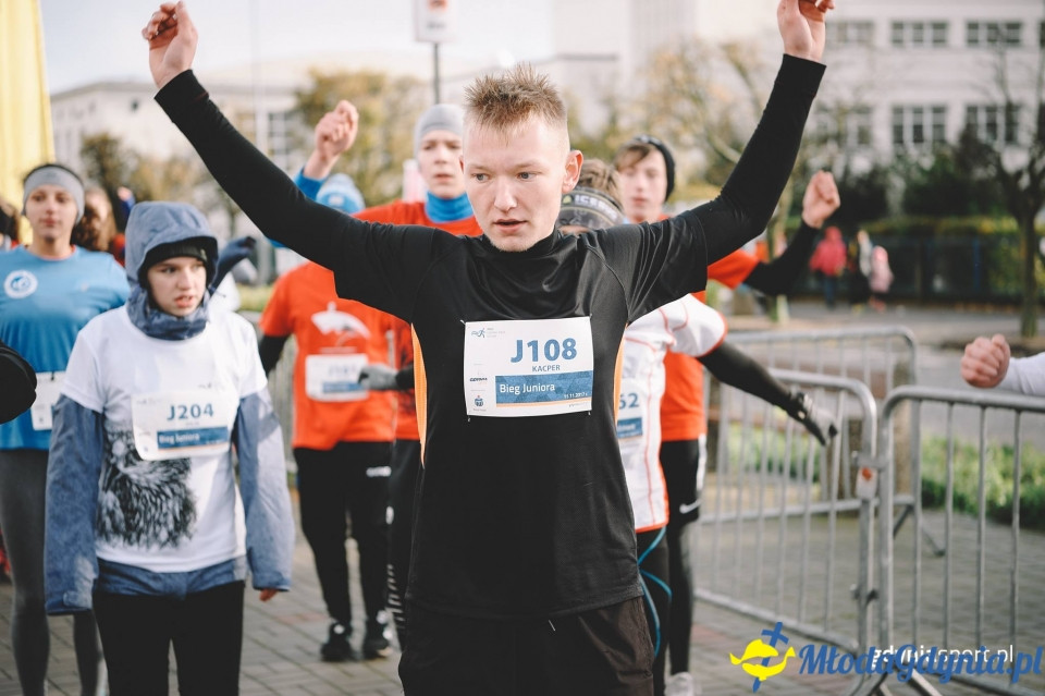 Starty młodzieżowe - Bieg Niepodległości z PKO Bankiem Polskim 2017 (II)
