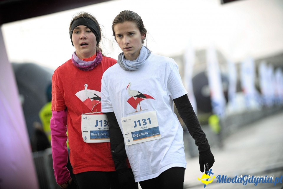 Starty młodzieżowe - Bieg Niepodległości z PKO Bankiem Polskim 2017 (II)