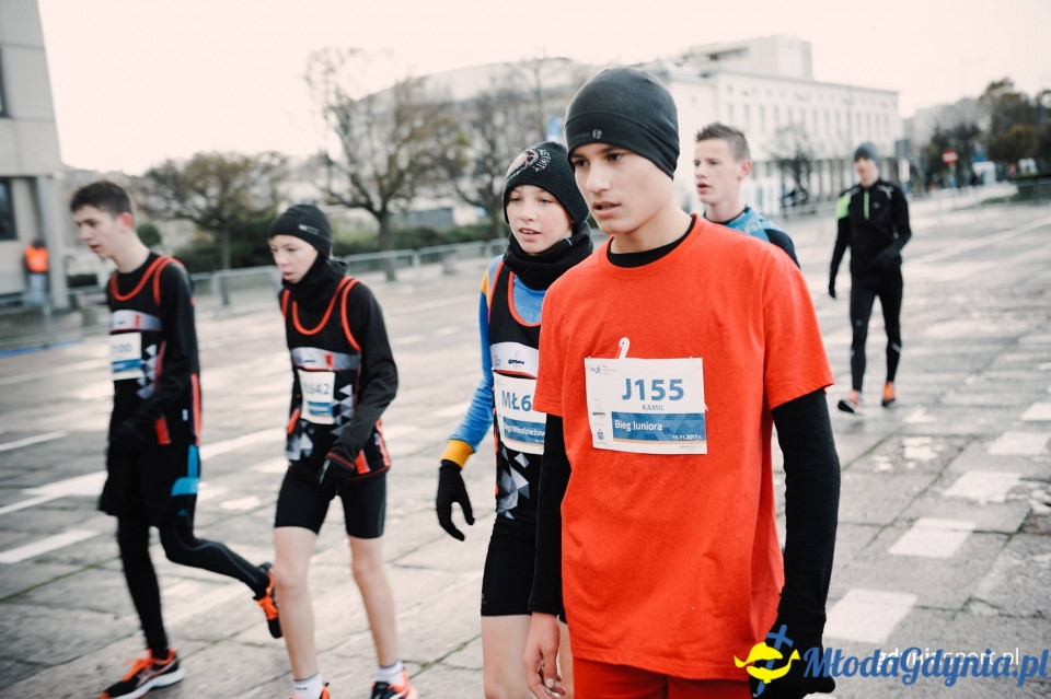 Starty młodzieżowe - Bieg Niepodległości z PKO Bankiem Polskim 2017 (II)
