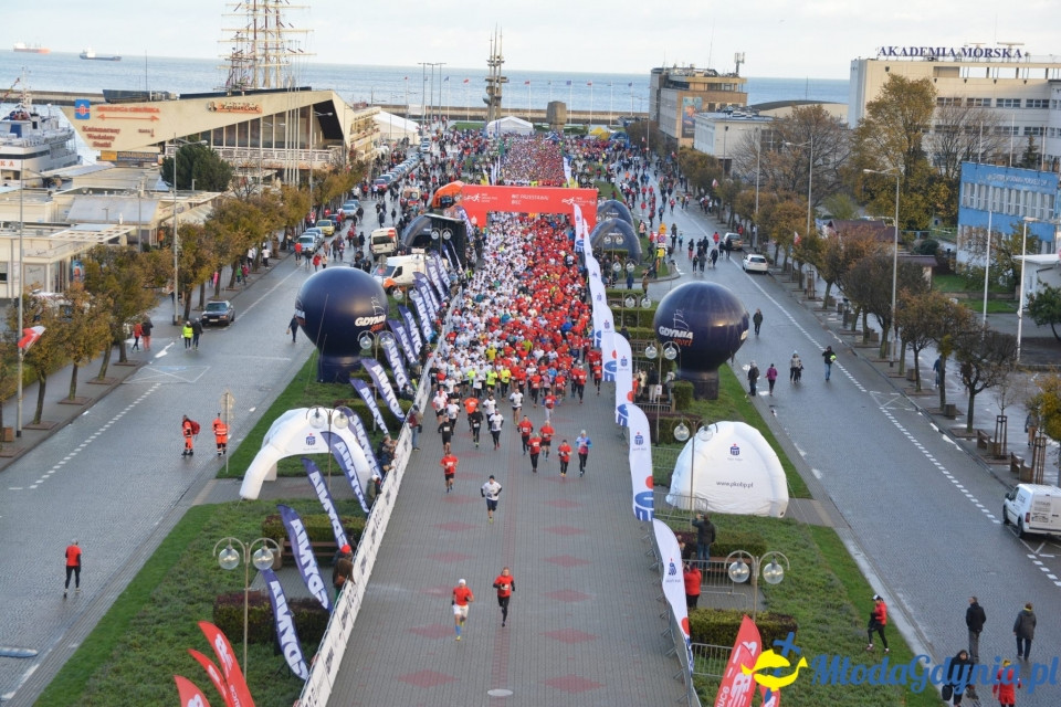 Bieg główny - Bieg Niepodległości z PKO Bankiem Polskim 2017 (I)