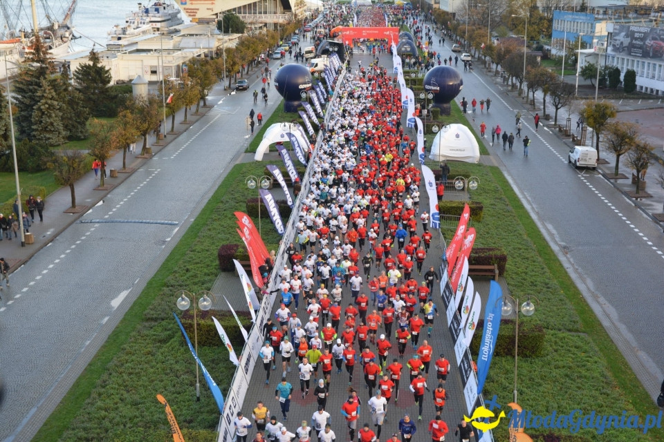 Bieg główny - Bieg Niepodległości z PKO Bankiem Polskim 2017 (I)
