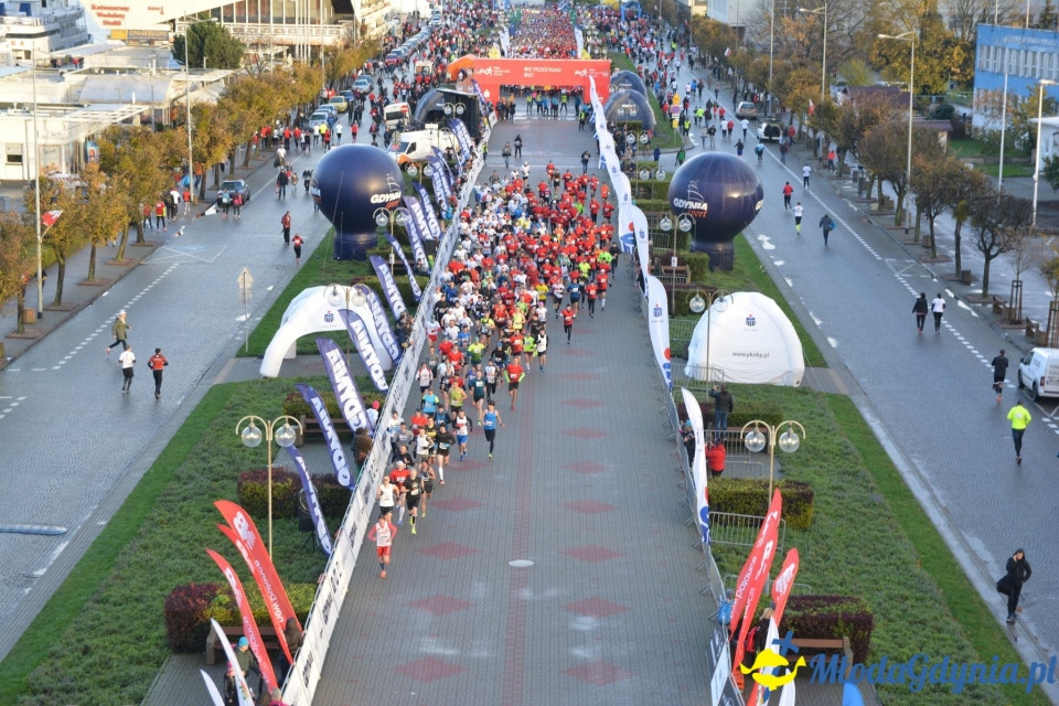Bieg główny - Bieg Niepodległości z PKO Bankiem Polskim 2017 (I)