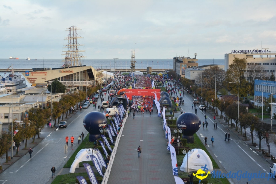 Bieg główny - Bieg Niepodległości z PKO Bankiem Polskim 2017 (I)