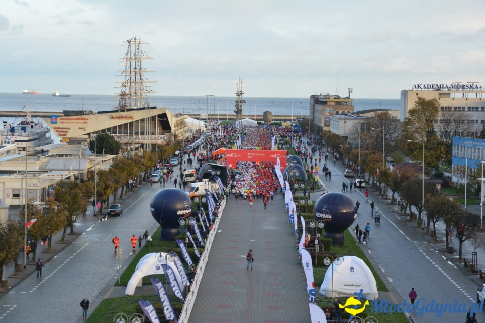 Bieg główny - Bieg Niepodległości z PKO Bankiem Polskim 2017 (I)