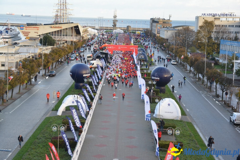 Bieg główny - Bieg Niepodległości z PKO Bankiem Polskim 2017 (I)