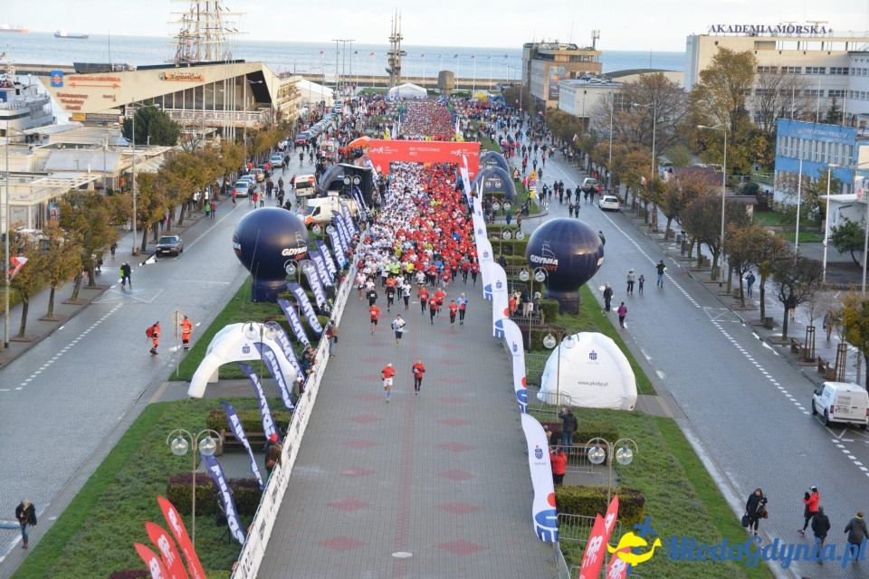 Bieg główny - Bieg Niepodległości z PKO Bankiem Polskim 2017 (I)
