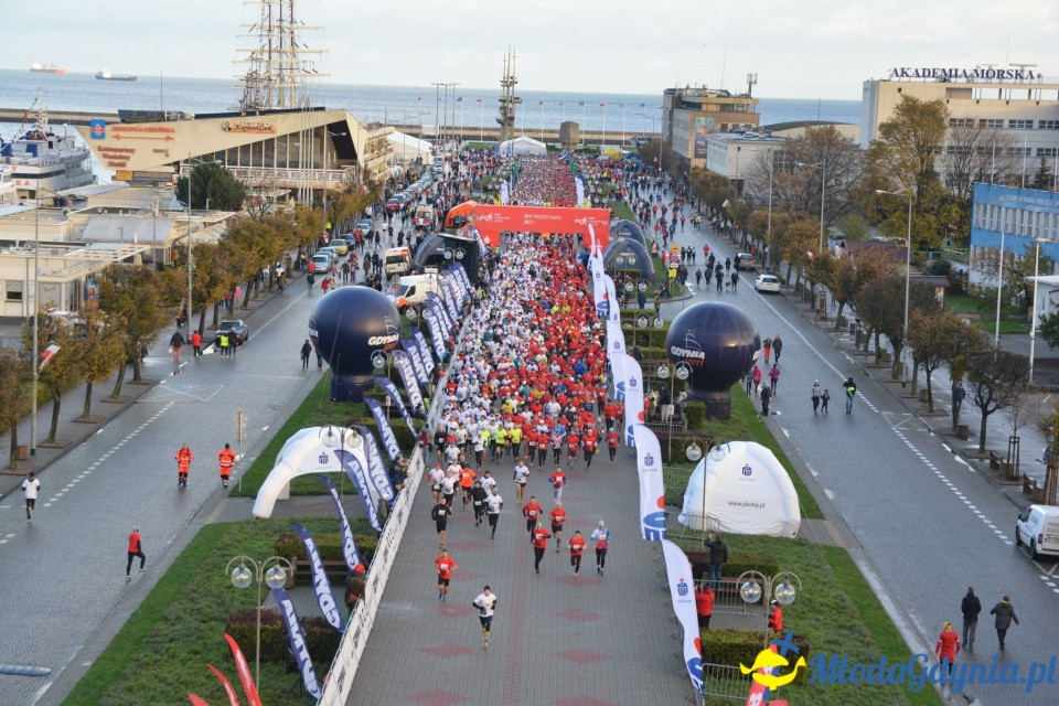Bieg główny - Bieg Niepodległości z PKO Bankiem Polskim 2017 (I)