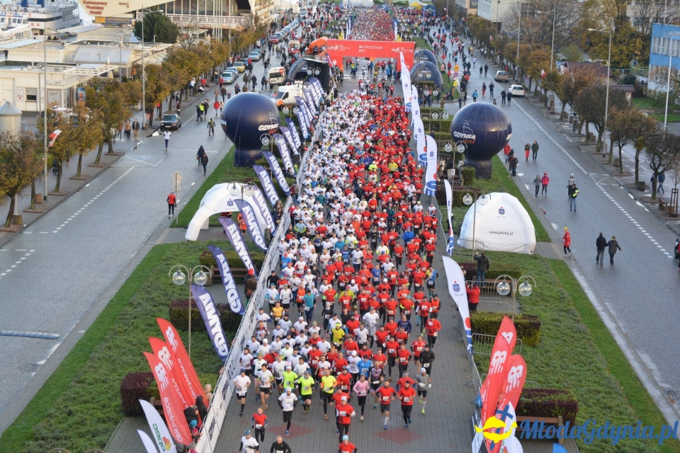 Bieg główny - Bieg Niepodległości z PKO Bankiem Polskim 2017 (I)