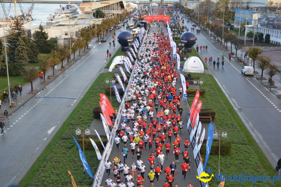 Bieg główny - Bieg Niepodległości z PKO Bankiem Polskim 2017 (I)