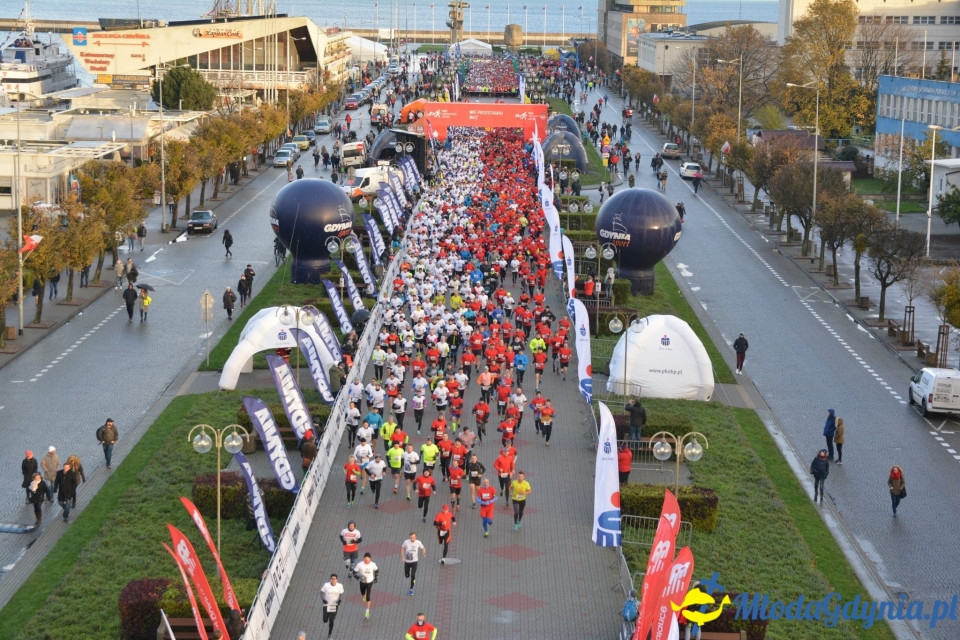 Bieg główny - Bieg Niepodległości z PKO Bankiem Polskim 2017 (I)
