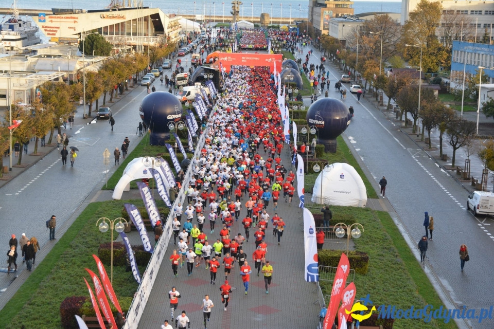 Bieg główny - Bieg Niepodległości z PKO Bankiem Polskim 2017 (I)