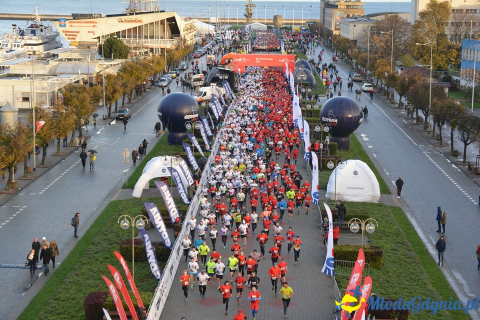 Bieg główny - Bieg Niepodległości z PKO Bankiem Polskim 2017 (I)