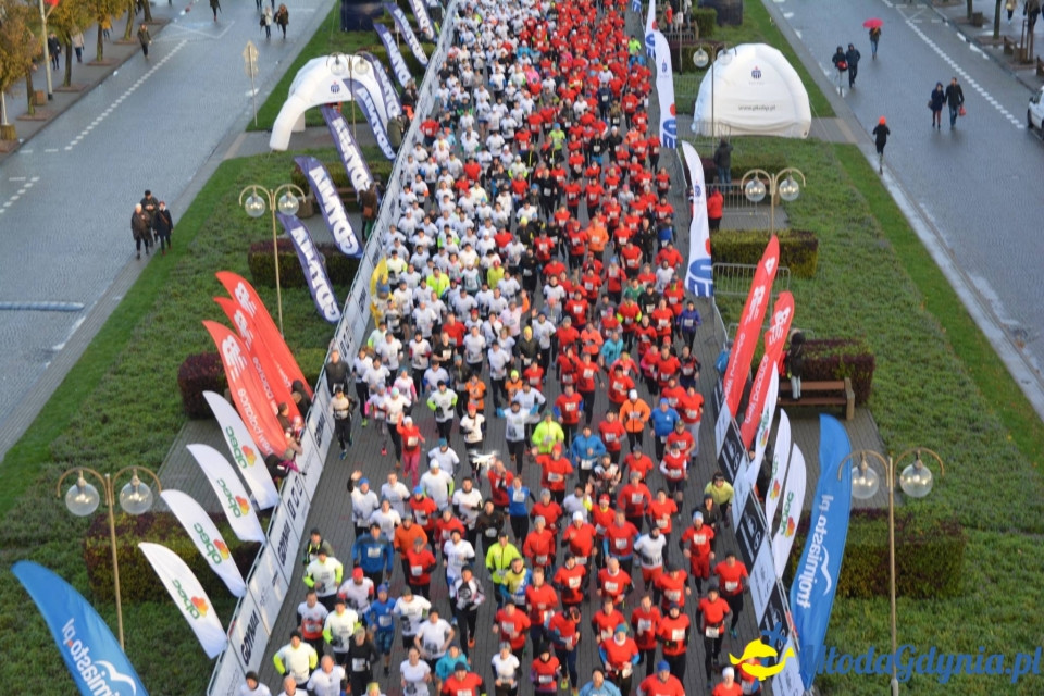 Bieg główny - Bieg Niepodległości z PKO Bankiem Polskim 2017 (I)