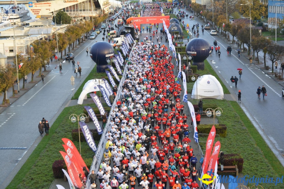 Bieg główny - Bieg Niepodległości z PKO Bankiem Polskim 2017 (I)