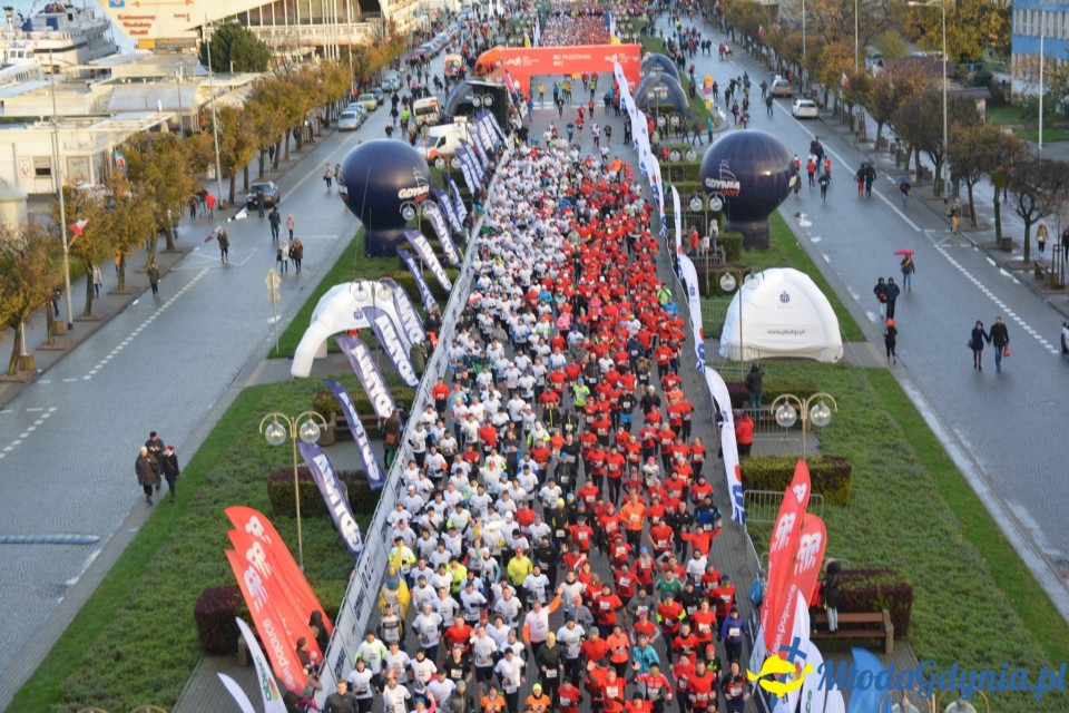 Bieg główny - Bieg Niepodległości z PKO Bankiem Polskim 2017 (I)
