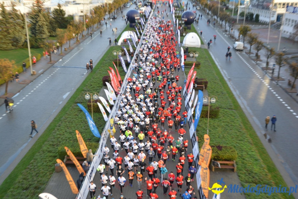 Bieg główny - Bieg Niepodległości z PKO Bankiem Polskim 2017 (I)