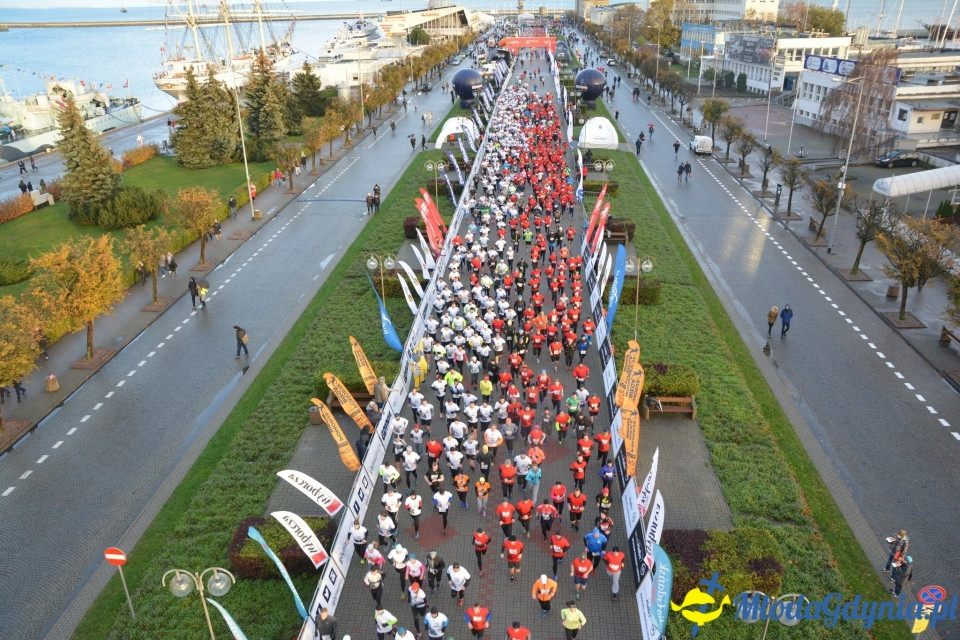 Bieg główny - Bieg Niepodległości z PKO Bankiem Polskim 2017 (I)