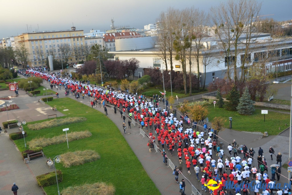 Bieg główny - Bieg Niepodległości z PKO Bankiem Polskim 2017 (I)