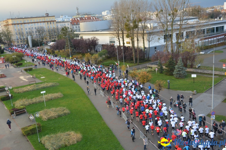 Bieg główny - Bieg Niepodległości z PKO Bankiem Polskim 2017 (I)